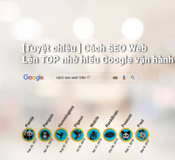 Cách SEO Web lên TOP 1 nhờ hiểu Google