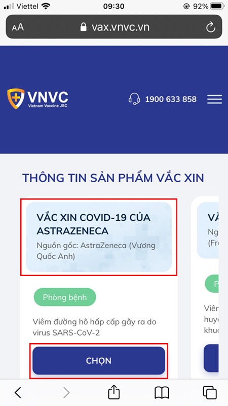 Cách đăng ký tiêm vắc-xin phòng COVID-19 online trên VNVC