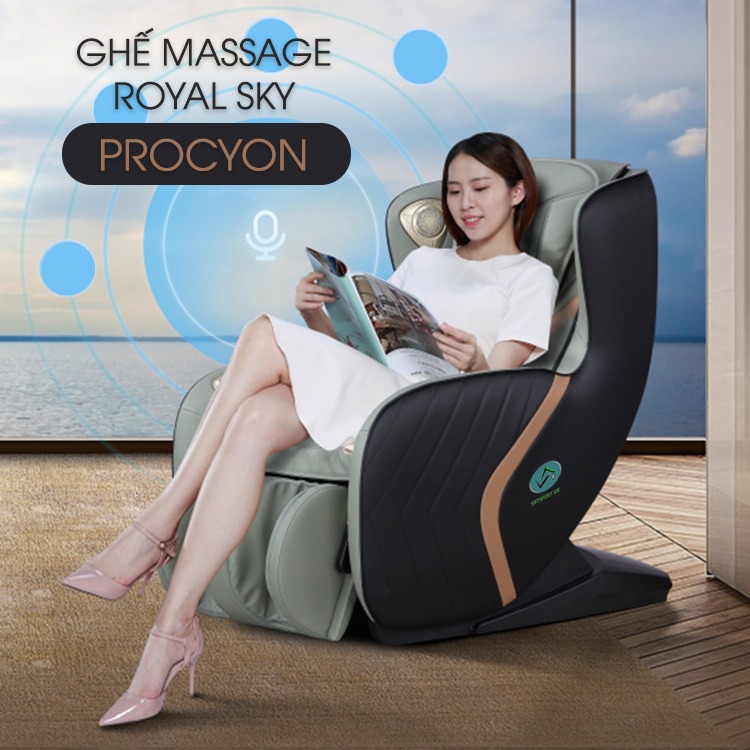 Ghế massage toàn thân chính hãng giá rẻ Skysport