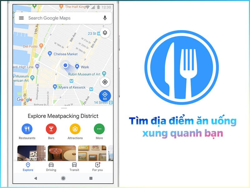 Google Maps - Ứng dụng tìm kiếm bản đồ