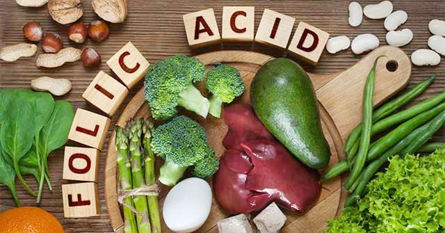 Thực phẩm chứa nhiều acid folic
