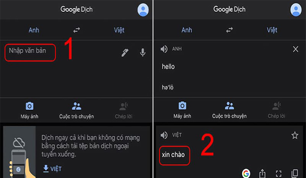 Google Dịch Là Gì? Lợi Ích & Cách Sử Dụng Google Dịch Hiệu Quả Nhất 17 Google dịch hỗ trợ dịch thuật ngay cả khi ngoại tuyến