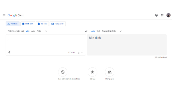 Google Dịch Là Gì? Lợi Ích & Cách Sử Dụng Google Dịch Hiệu Quả Nhất 20 Giao diện ứng dụng Google dịch trên máy tính