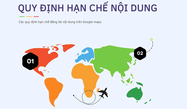 Những nội dung không được phê duyệt trên Google Maps