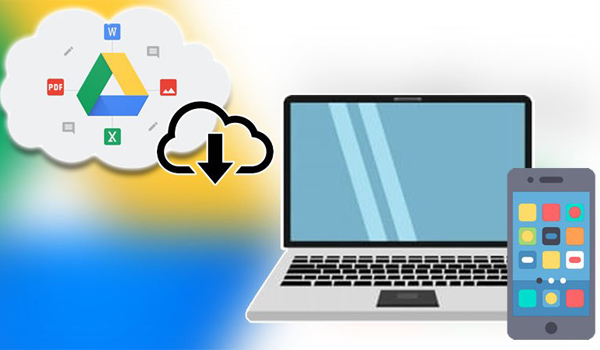 Cách tải xuống tệp/thư mục từ Google Drive 