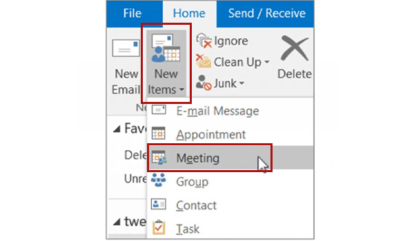 Outlook Là Gì? Hướng Dẫn Cách Cài Đặt Và Sử Dụng Outlook Chi Tiết Từ A - Z 23 Tạo cuộc họp mới với ứng dụng Outlook