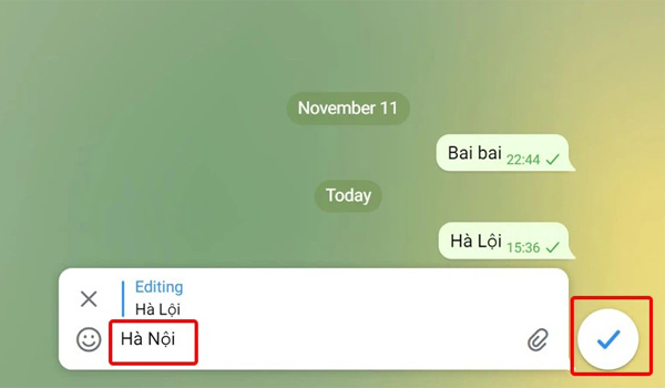 Telegram Là Gì? Những Tính Năng Nổi Bật Khi Sử Dụng Ứng Dụng Telegram 17 Chỉnh sửa nội dung tin nhắn dễ dàng trên Telegram