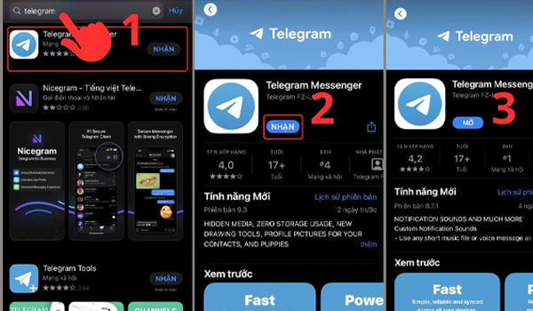 Telegram Là Gì? Những Tính Năng Nổi Bật Khi Sử Dụng Ứng Dụng Telegram 20 Tải ứng dụng Telegram trên điện thoại chạy hệ điều hành iOS
