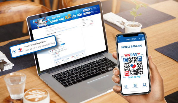Thanh toán nhanh chóng bằng cách quét mã QR
