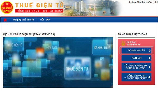 Thuế Điện Tử Là Gì? Thông Tin Chi Tiết Nhất Về Thuế Điện Tử Bạn Cần Biết 19 Đăng nhập vào hệ thống Thuế điện tử