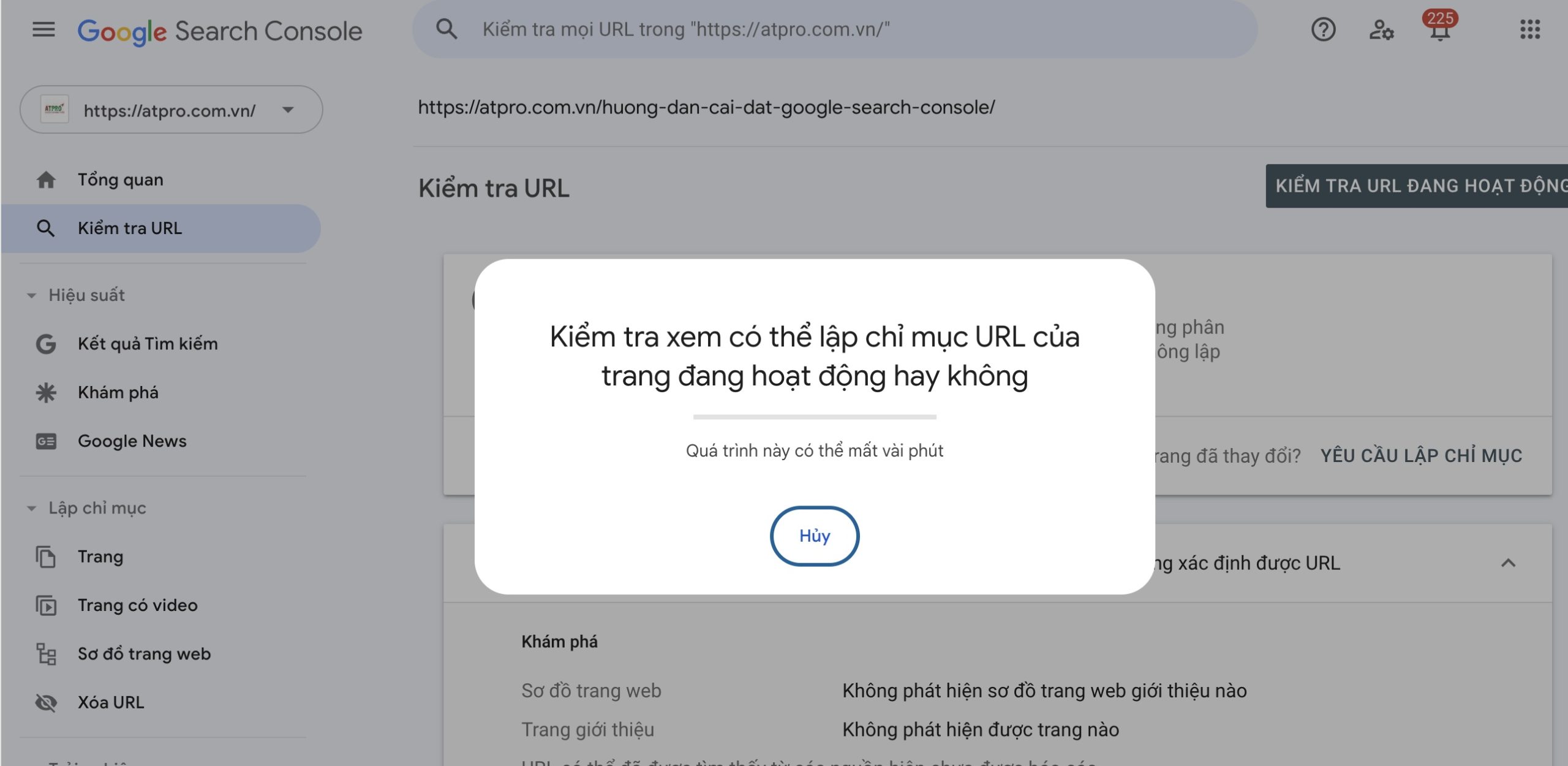 Hướng dẫn cài đặt Google Search Console