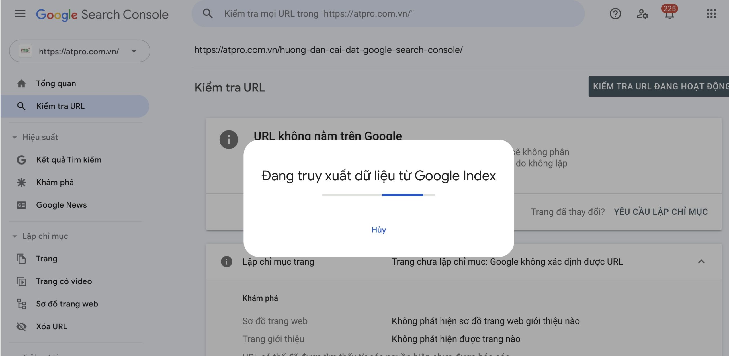 Hướng dẫn cài đặt Google Search Console
