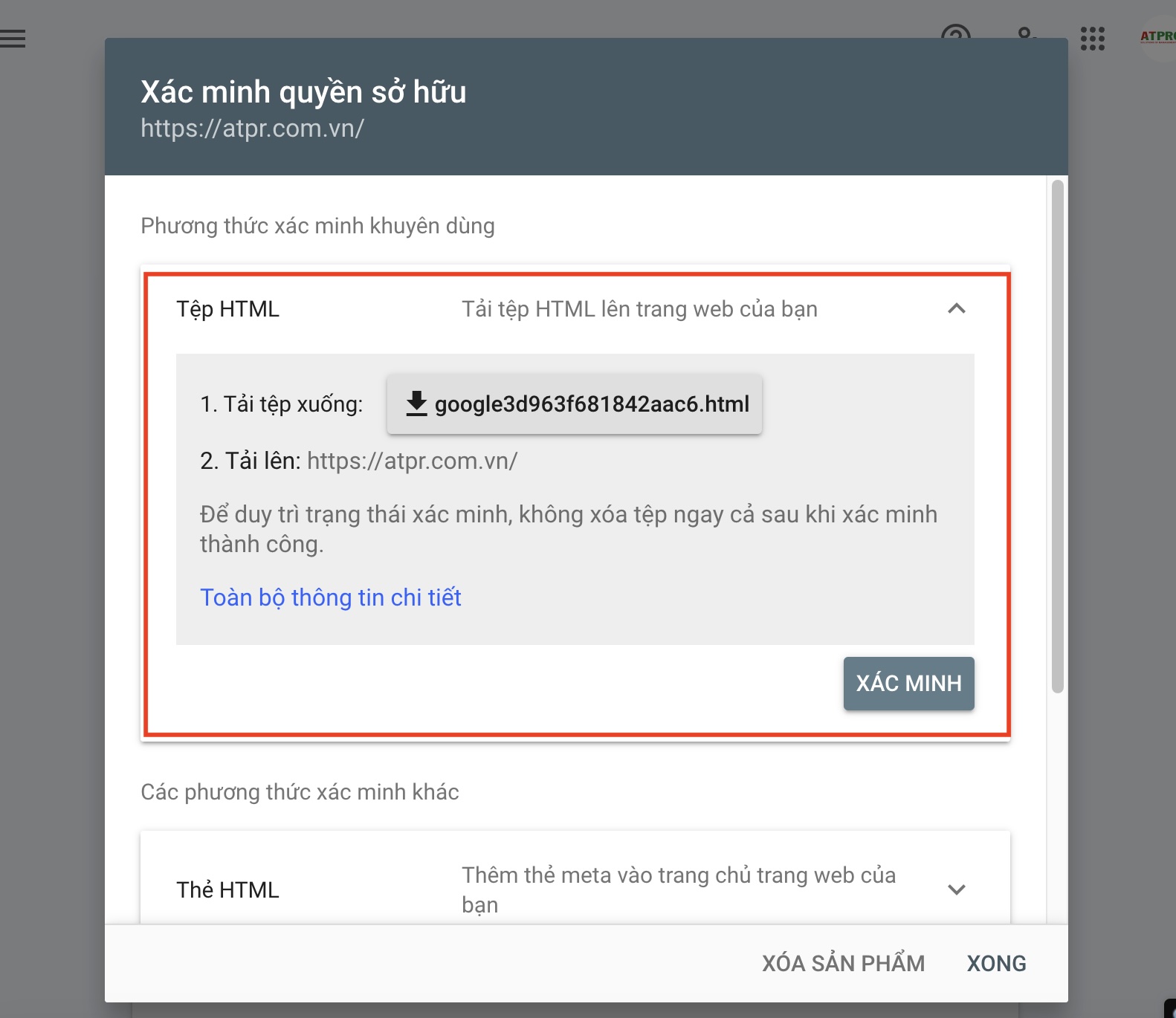 Hướng dẫn cài đặt Google Search Console