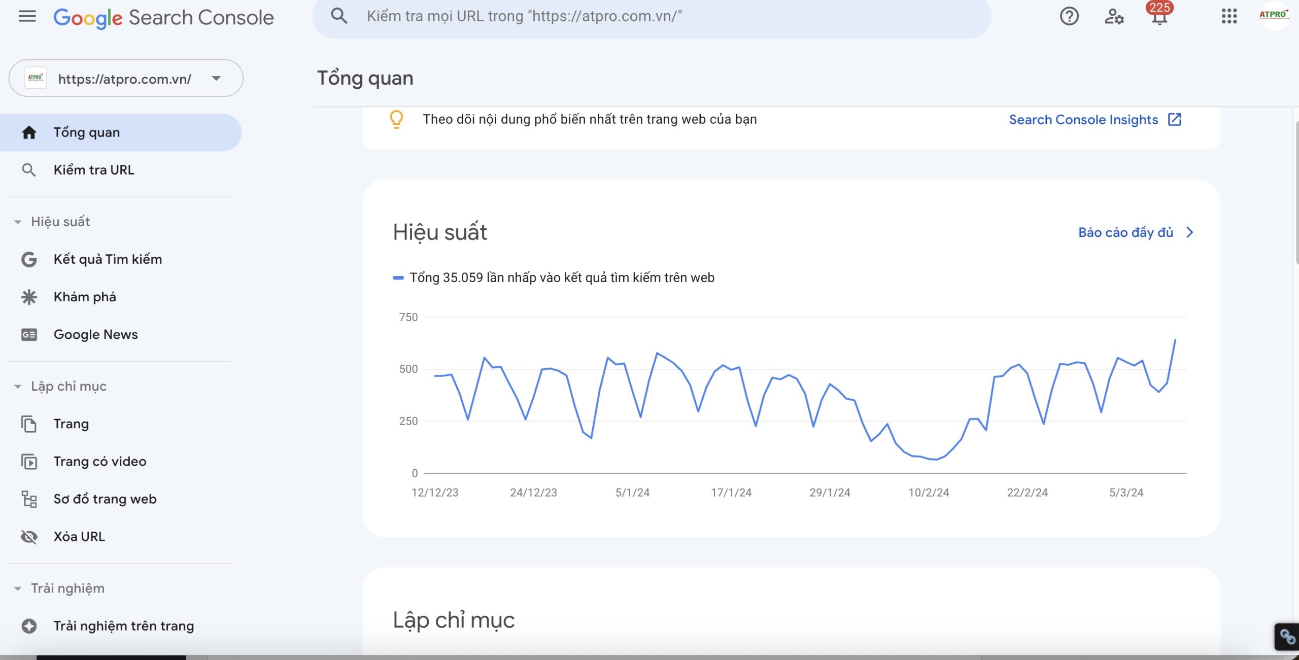 Hướng dẫn cài đặt Google Search Console