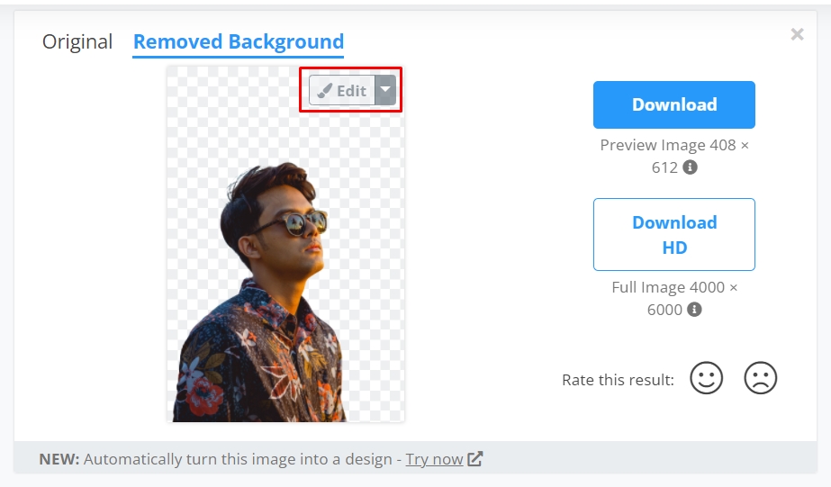 Remove.bg - Công cụ giúp tách nền khỏi chủ thể chỉ trong 5s