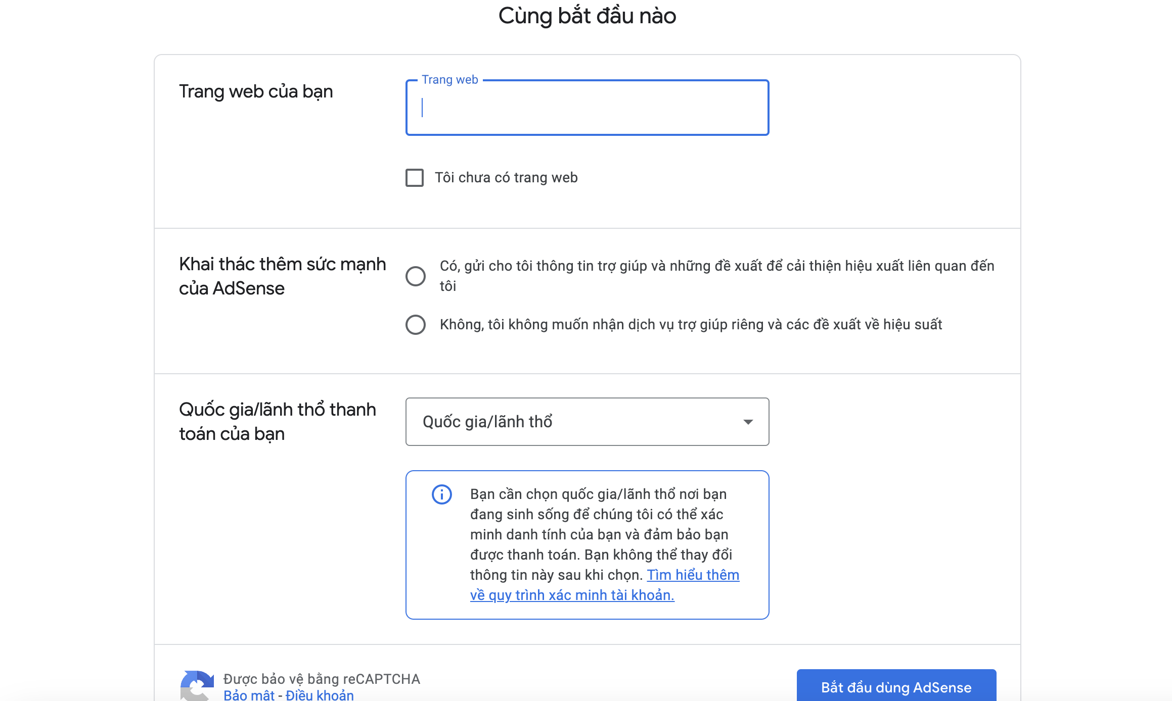 Cách đăng ký Google Adsense mới nhất 2024