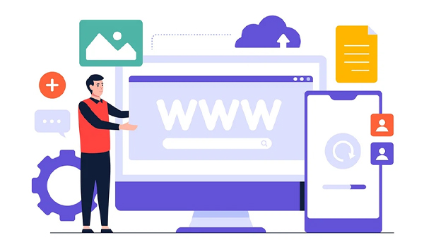 Nội dung của website thường tập trung vào các chủ đề của doanh nghiệp đó